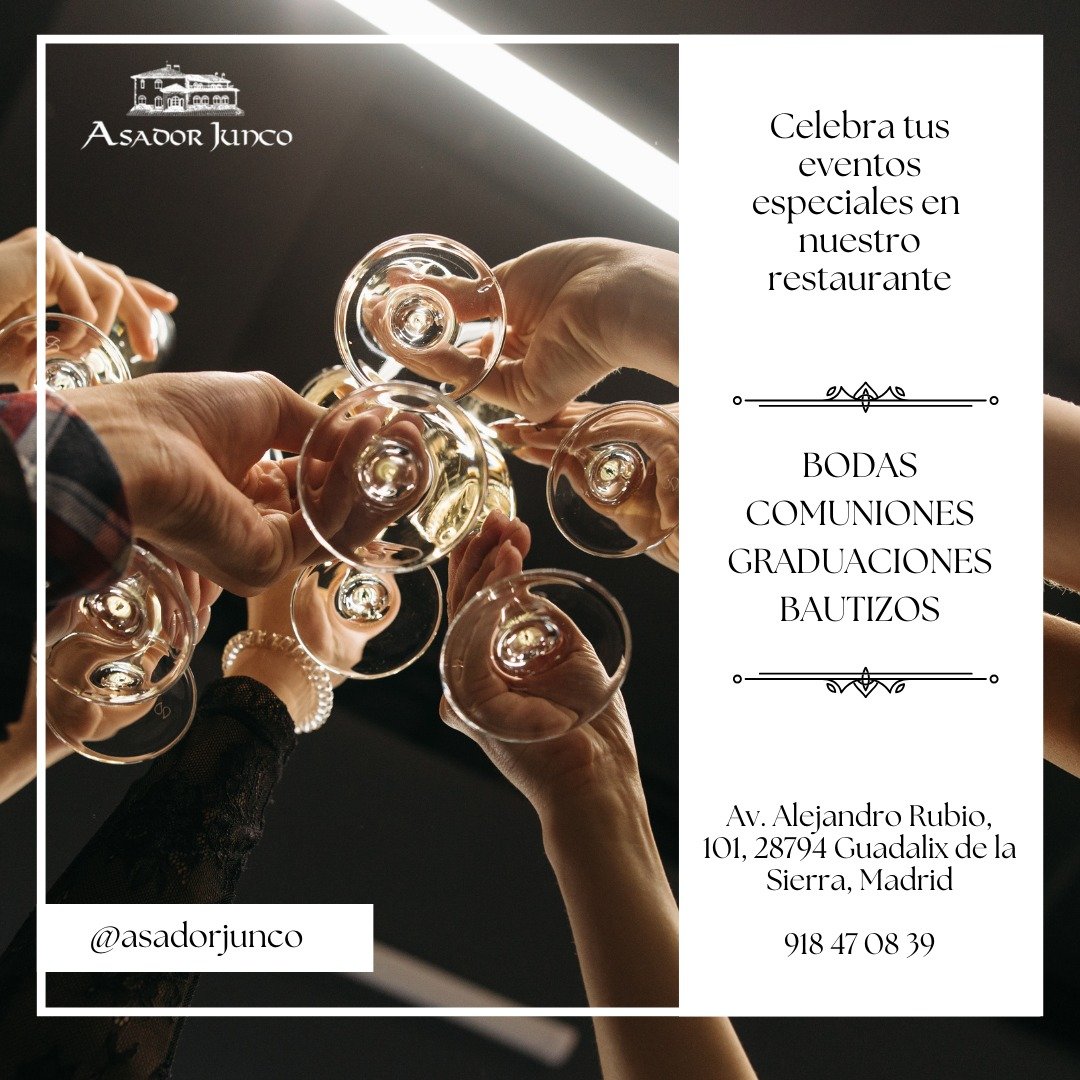 portada celebraciones bodas comuniones bautizos graduaciones asador junco